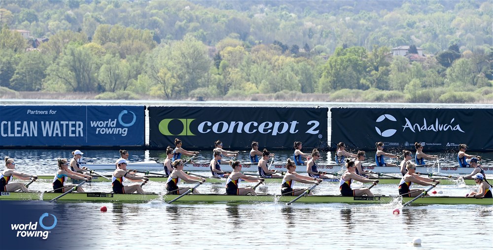 2024 World Rowing Cup I, Varese, Italy / Maren Derlien/MyRowingPhoto.com